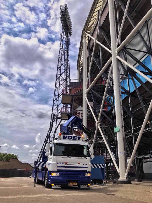 Stroomvoorziening voor stadion Feyenoord