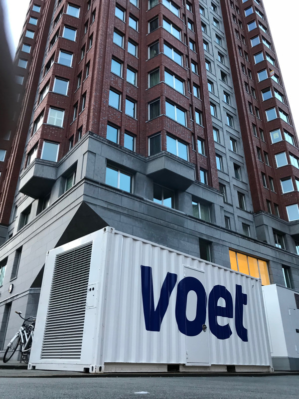 2x 1000 kVA voor netovername van een flatgebouw