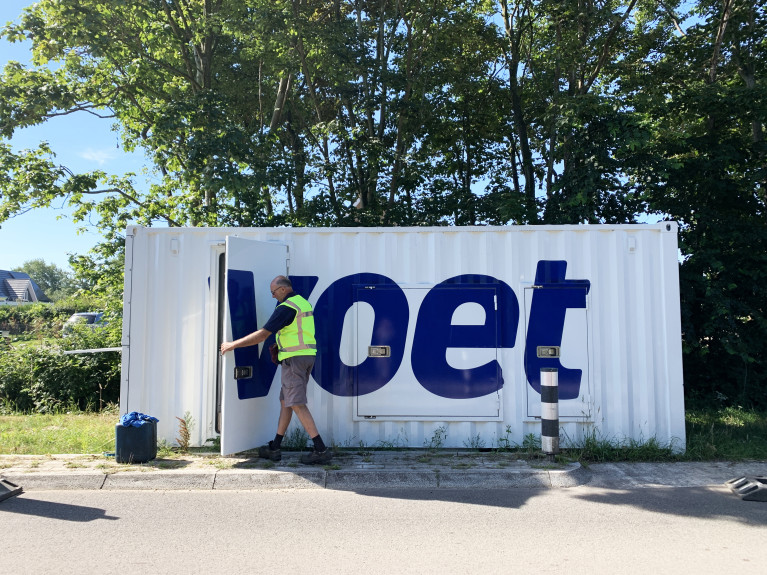 Stroomvoorziening op Texel