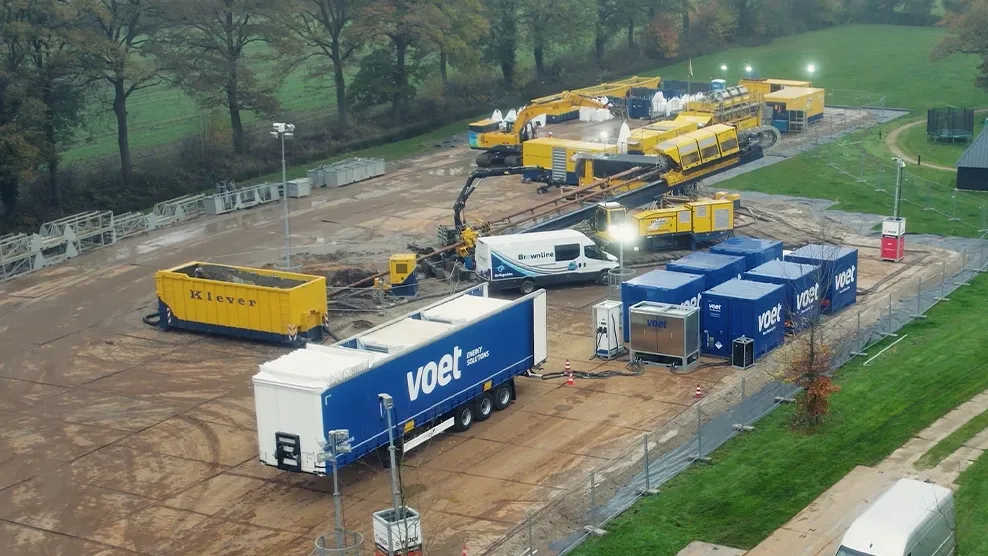 Emissieloze boring voet energy solutions klever project