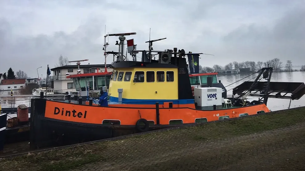 Voet energy solutions energie op het water noodstroomaggregaat boot zuurmond energievoorziening