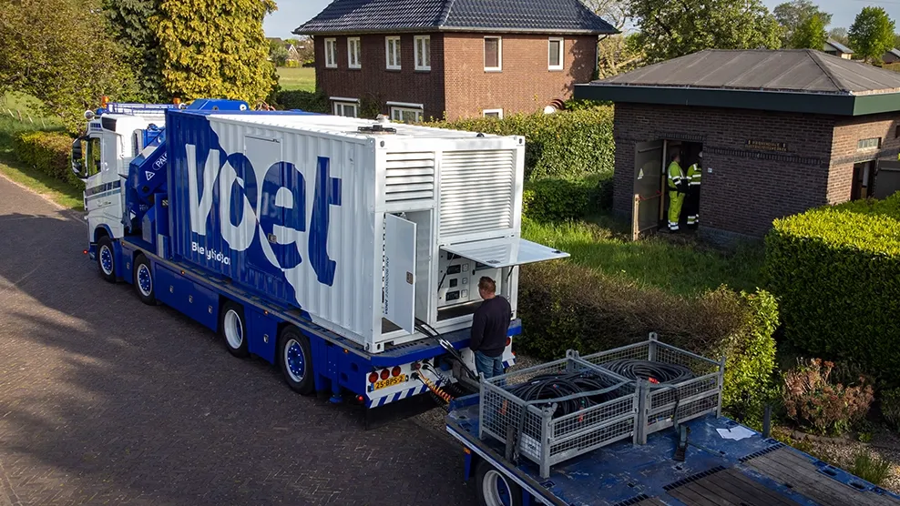 Hybride aggregaat voet energy solutions netovername liander