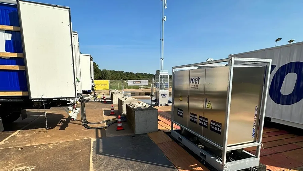 Laagspanningsverdeler voet energy solutions project locatie emissieloze bouwplaats