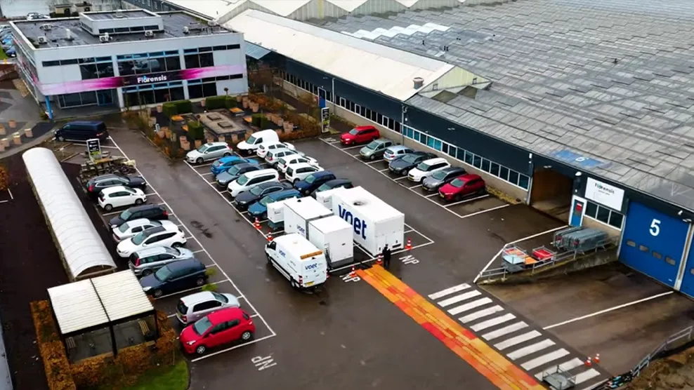 Project florensis netwerkzaamheden mobiele stroomoplossing voet energy solutions