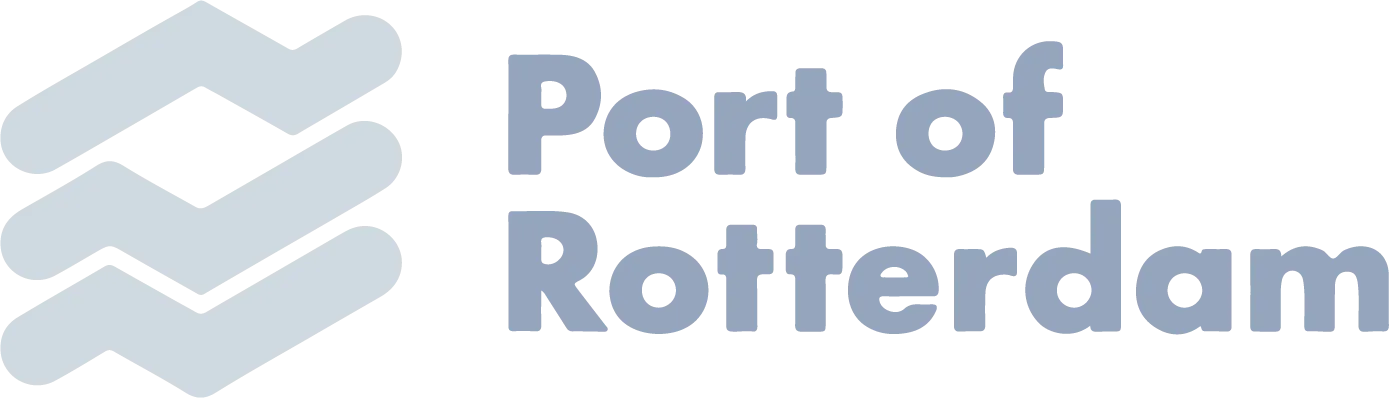 Logo port of rotterdam x Voet Energy Solutoins