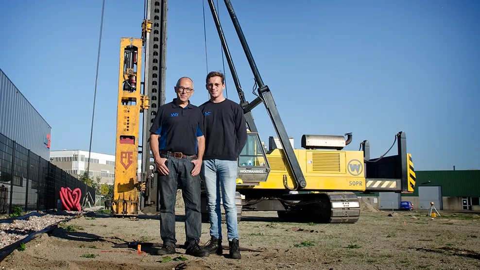 Start bouw nieuwe op en overslag voet energy solutions
