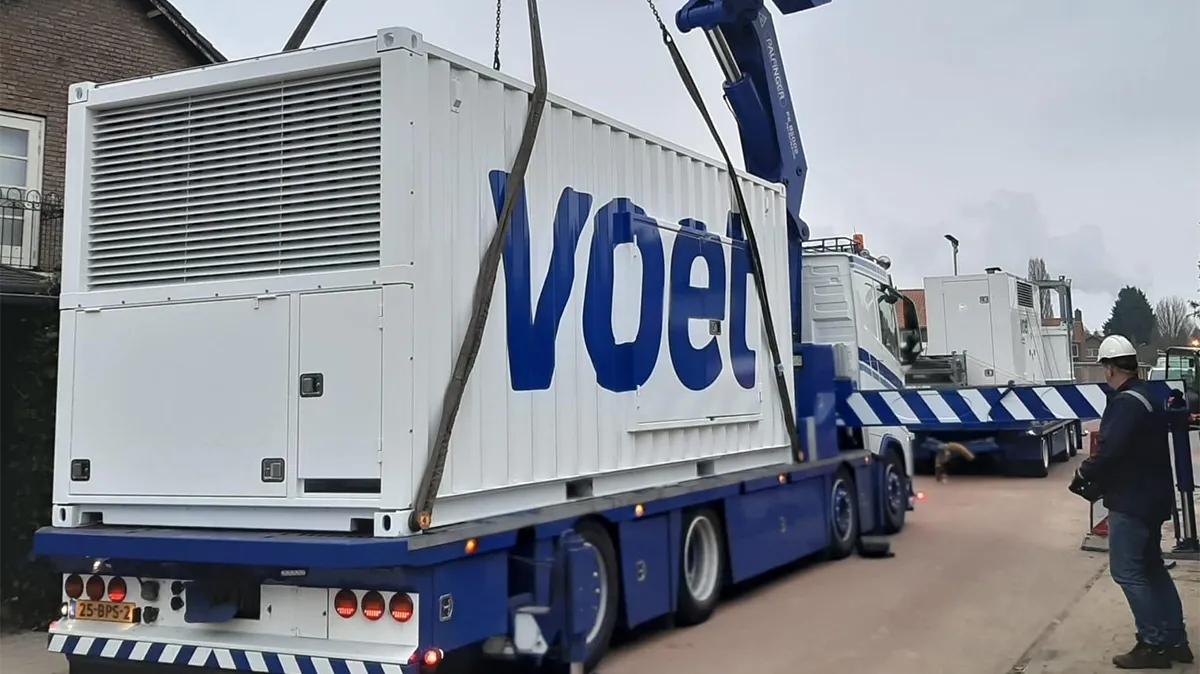 Netovername nieuwe generatie dieselmotoren voet verhuur