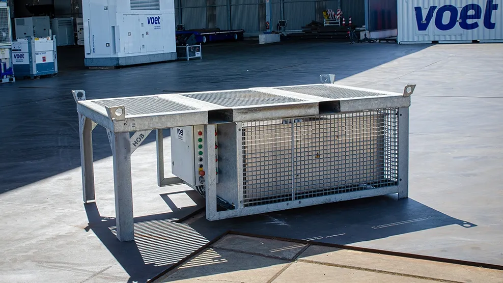 Power reverse box voet energy solutions verhuur