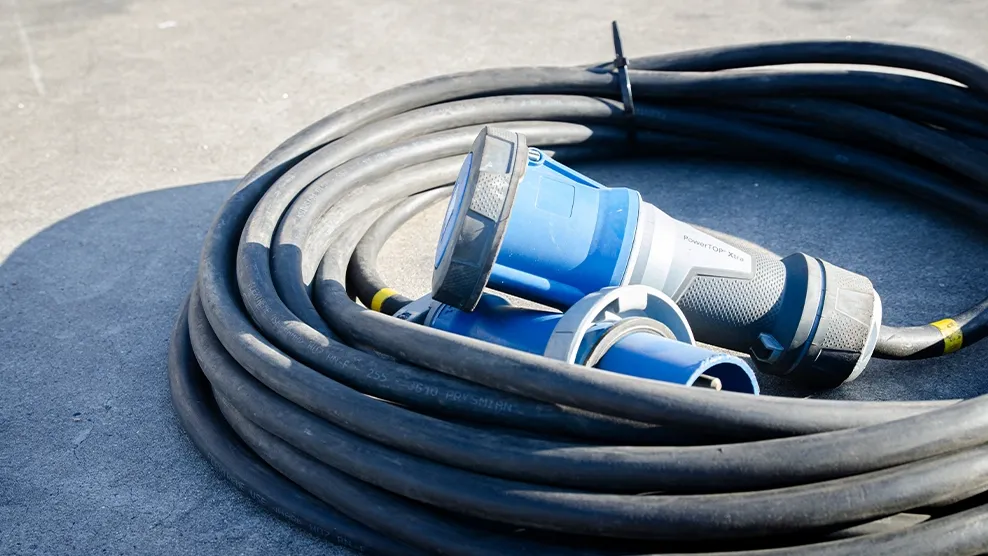 Verlengkabel voet energy solutions noodstroomvoorziening
