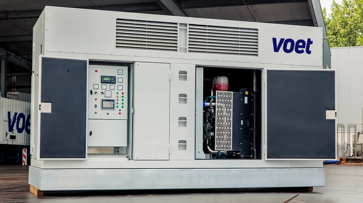 Waterstof aggregaat huren voet energy solutions
