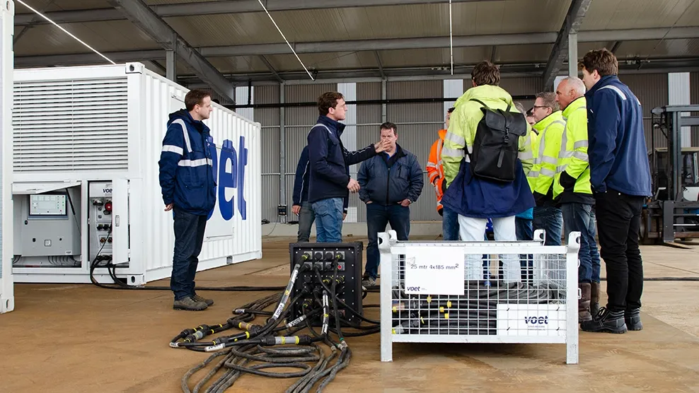 Voet energy solutions opleidingscentrum monteurs elektrotechniek