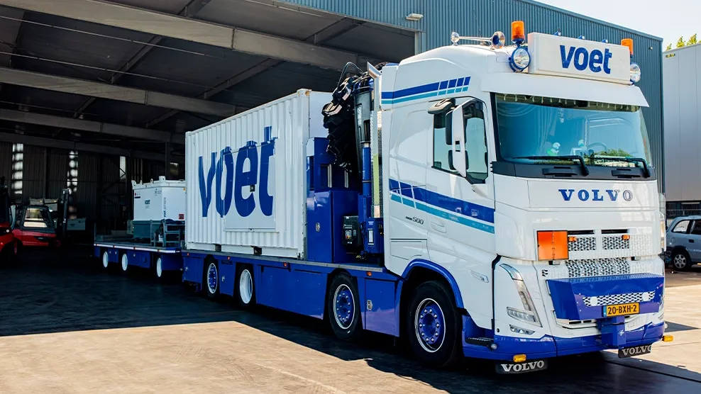 Twinset voet energy solutions groot vermogen aggregaat huren