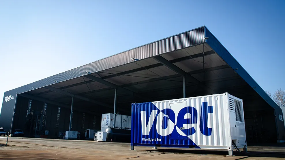 Nieuw bij voet blue hybrid box accupakket en generator