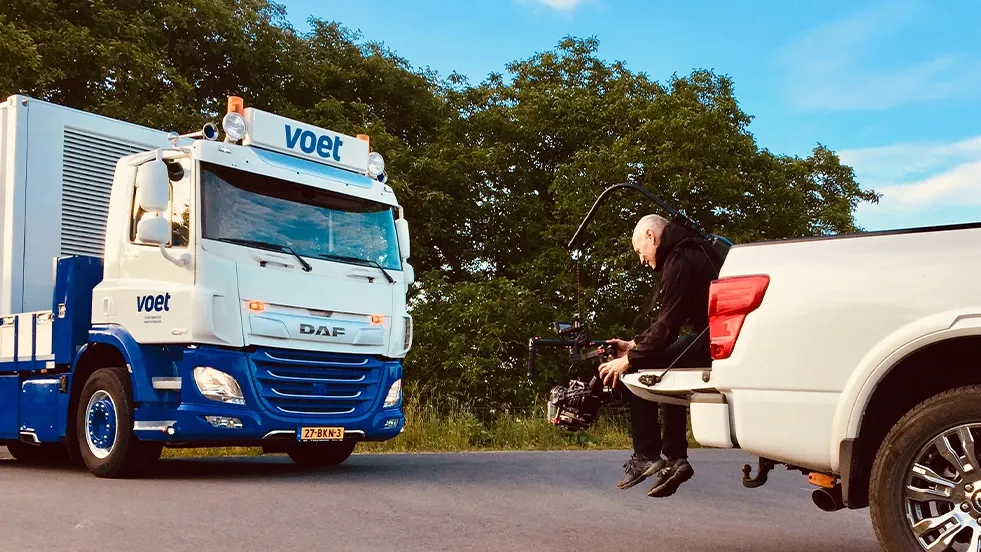 Kijkje achter de schermen bedrijfsvideo voet