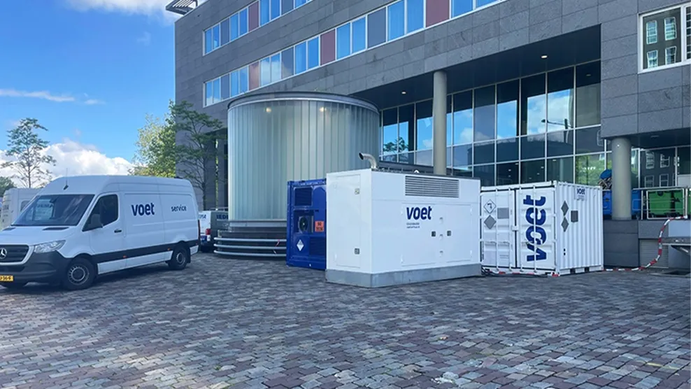 Project stroomstoring flatgebouw amsterdam voet energy solutions