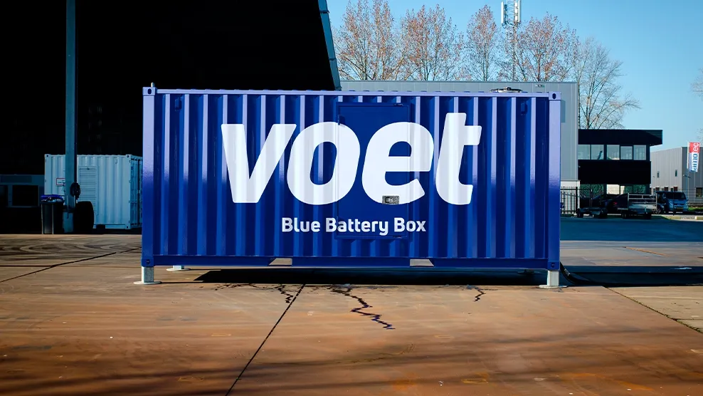 Voet energy solutions investeert in mobiele batterijen