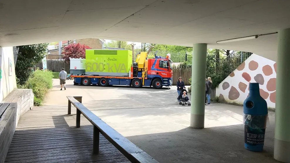Diergaarde blijdorp voet energy solutions joulz tijdelijke energievoorziening1