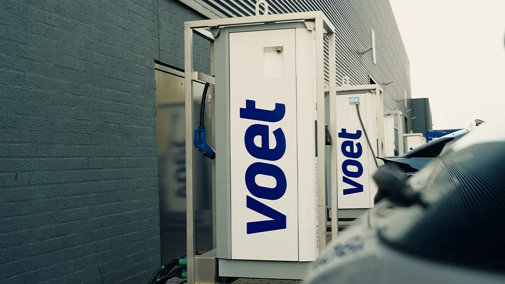 Voet energy solutions vakbeurs energie mobiel laadplein