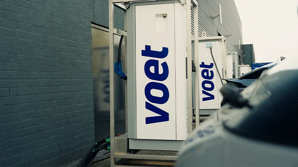 Voet energy solutions vakbeurs energie mobiel laadplein