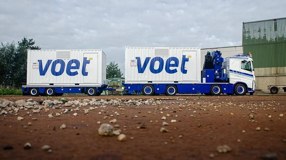 Voet energy solutions nieuwe volvo bakwagen